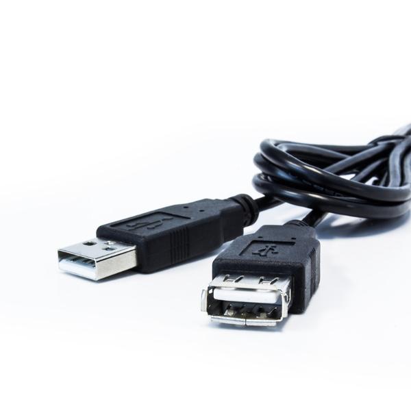 Vorago CAB-105 cable USB 1,5 m USB 2.0 USB A Negro