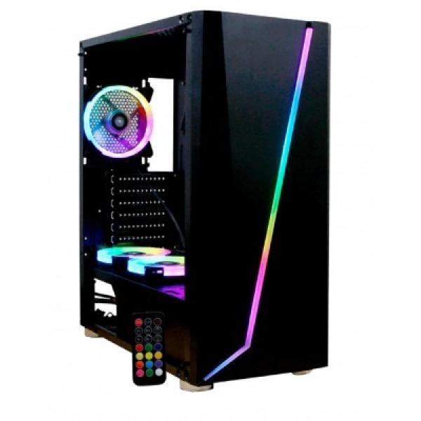 Gabinete Yeyian Armageddon 2200 Mod, Full-tower, Atx, Usb 3.0, Sin Fuente, Negro