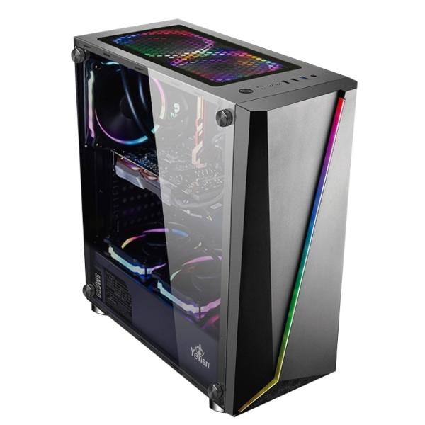 Gabinete Yeyian Armageddon 2200 Mod, Full-tower, Atx, Usb 3.0, Sin Fuente, Negro