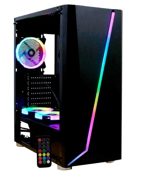 Gabinete Yeyian Armageddon 2200 Mod, Full-tower, Atx, Usb 3.0, Sin Fuente, Negro