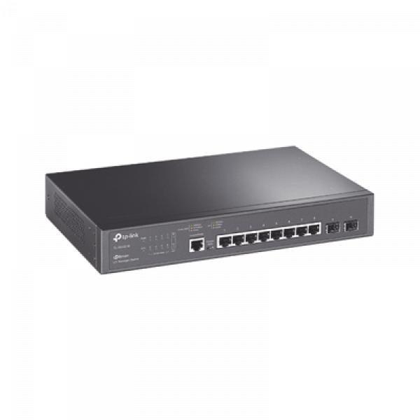 TPLINK Switch JetStream SDN Administrable 8 puertos 10/100/1000 Mbps + 2 puertos SFP, administración centralizada OMADA SDN 