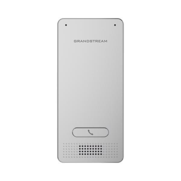 Grandstream Networks Intercomunicador IP (SIP), apertura por código, Antivandálico IK10, 2 relevadores, IP66, PoE