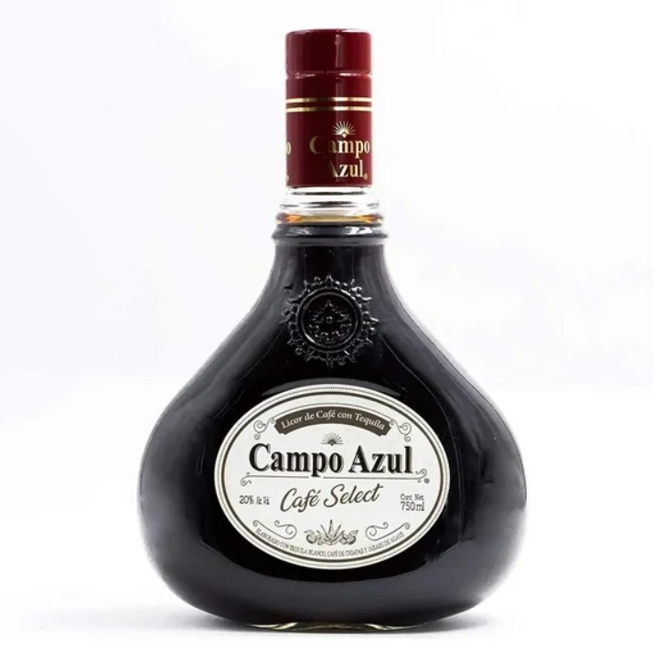 Licor de Café Select Con Tequila Campo Azul 750 Ml