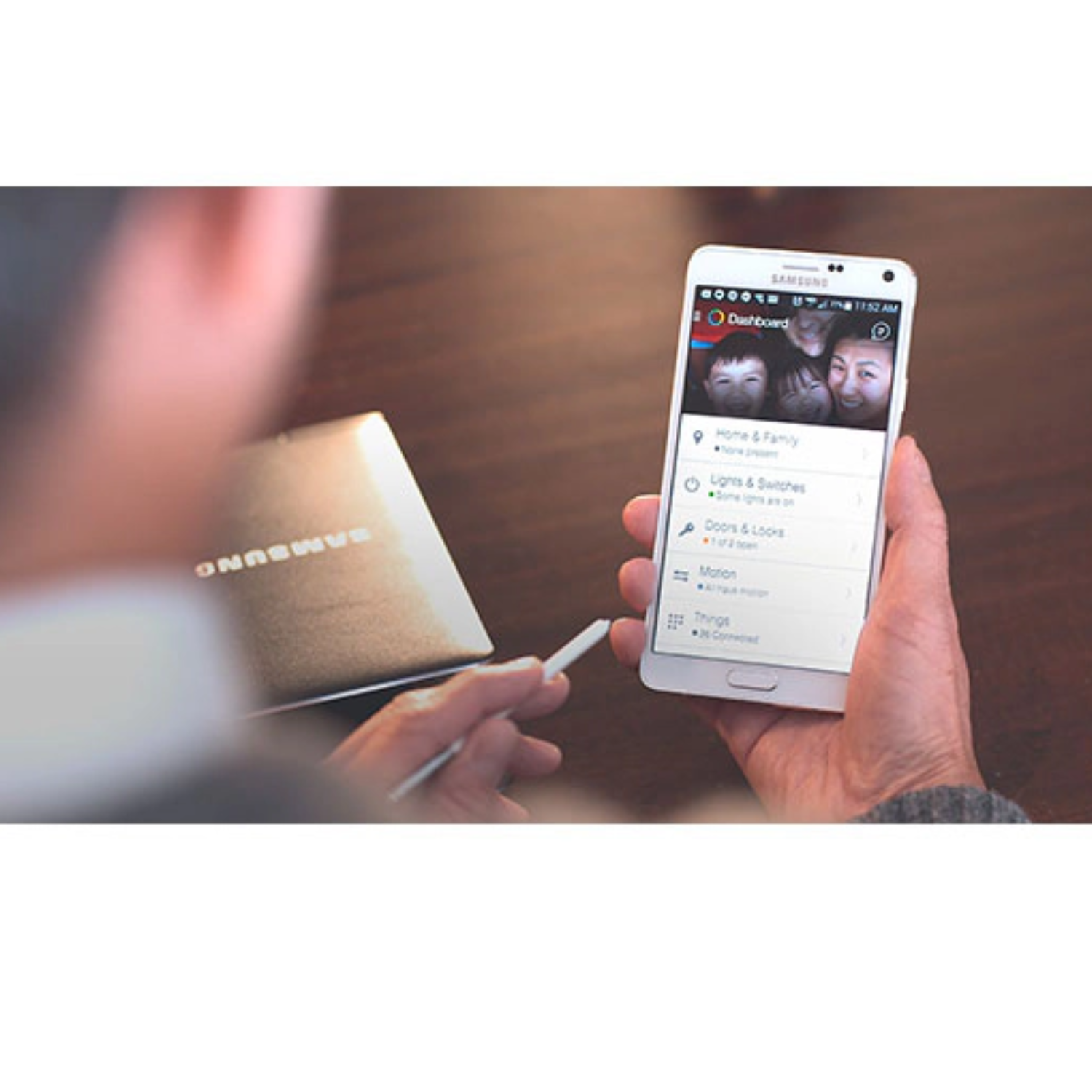 Kit Monitoreo Home Samsung SmartThings, Blanco