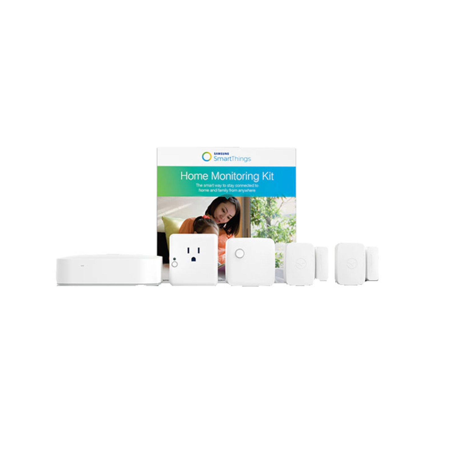 Kit Monitoreo Home Samsung SmartThings, Blanco