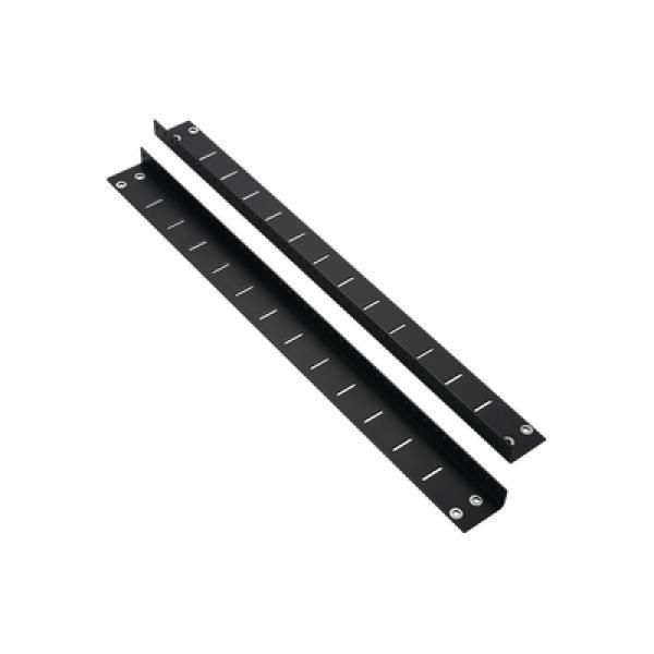 Panduit Kit de Rieles Posteriores para Gabinetes PanZone de Panduit, de 12 UR, Color Negro