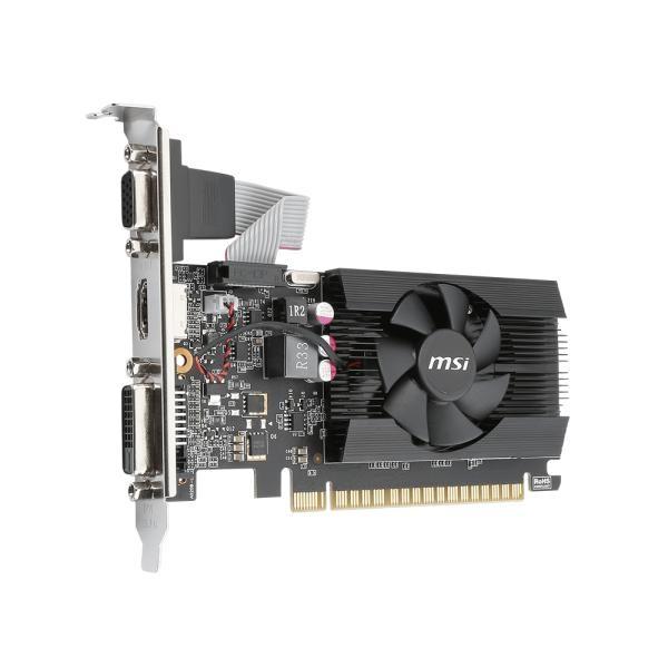 MSI TARJETA DE VIDEO MSI GEFORCE GT 710 2GD3 LP DDR3 HDMI-DVI-D PCIE 2.0
