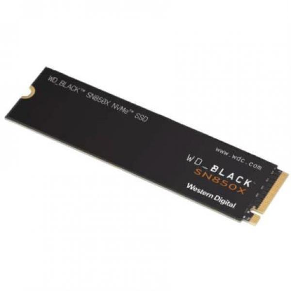 Western Digital UNIDAD SSD M.2 WD SN850X 1TB WDS100T2X0E BLACK PCIE GEN4 NVME