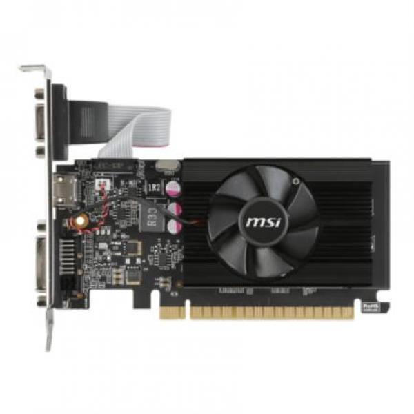 MSI TARJETA DE VIDEO MSI GEFORCE GT 710 2GD3 LP DDR3 HDMI-DVI-D PCIE 2.0