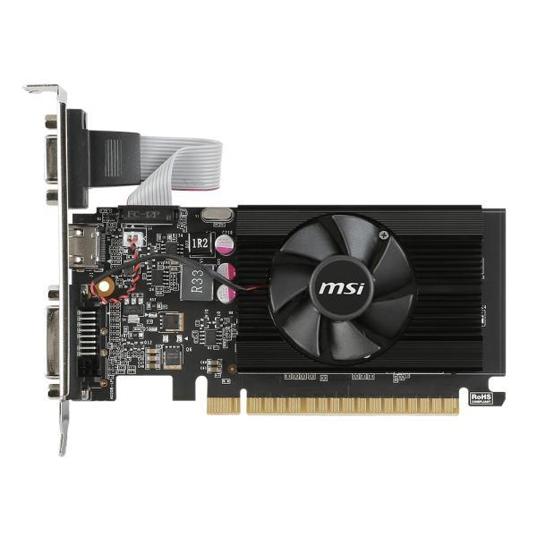 MSI TARJETA DE VIDEO MSI GEFORCE GT 710 2GD3 LP DDR3 HDMI-DVI-D PCIE 2.0