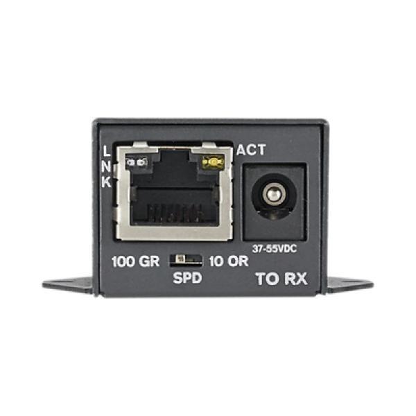 Panduit Transmisor PoE/PoE+ Para Uso con Receptor POEXRX1, Hasta 610 Metros (2000 ft) con Cable Cat5e o Cat6, 10/100Mbps