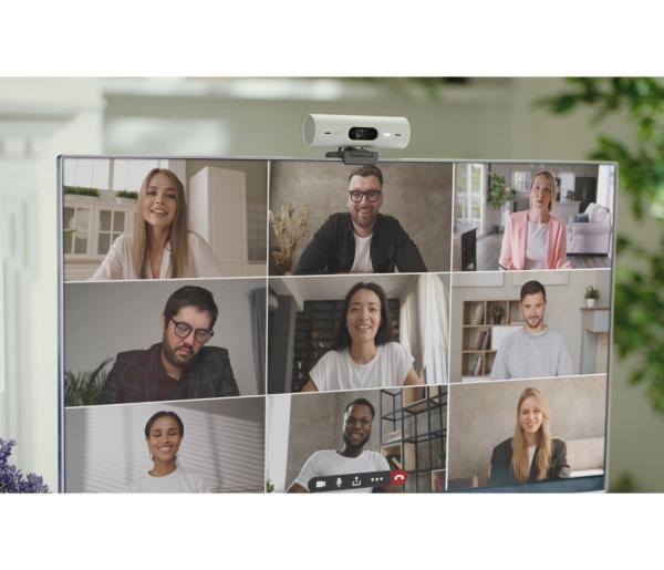 Logitech Brio 500 cámara web 4 MP 1920 x 1080 Pixeles USB-C Blanco