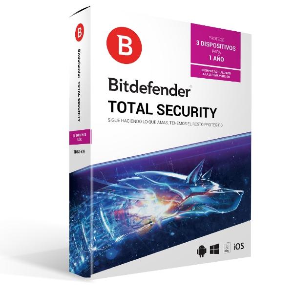 BITDEFENDER BITDEFENDER TOTAL SECURITY MD 1YR 3USR (TMBD-409)