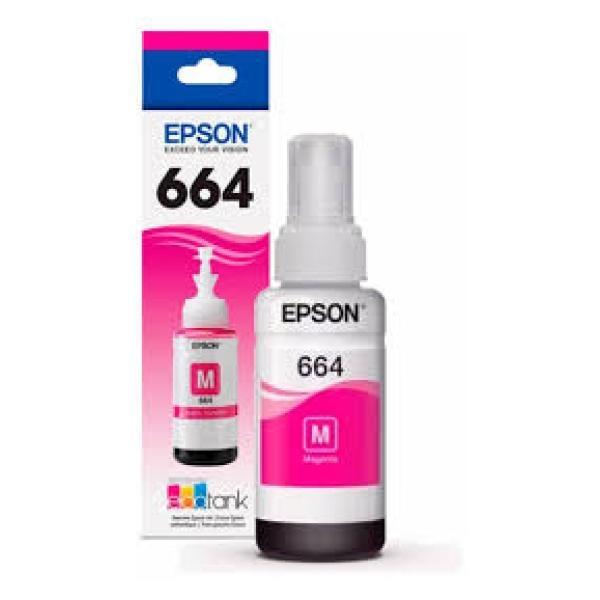 Epson BOTELLA EPSON ECOTANK T664 MAGENTA SERIE L 70ML (T664320-AL)