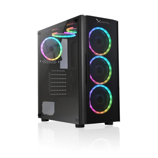 Gabinete Xzeal Xz110 Rgb, Tower, Atx/micro Atx/mini-atx, Usb 3.0/2.0, Sin Fuente, Negro