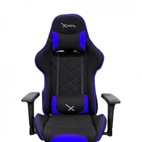 SILLA GAMER XZEAL NEG, AZUL, TEXTIL,ALTO DESEMPEÑO (XZSXZ25A)
