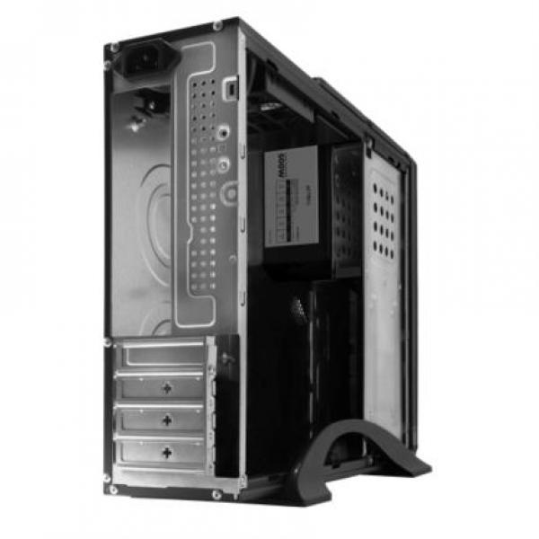 Gabinete Acteck Bern Slim Td-510, Micro-atx, Usb 2.0, Fuente De 500w, Negro