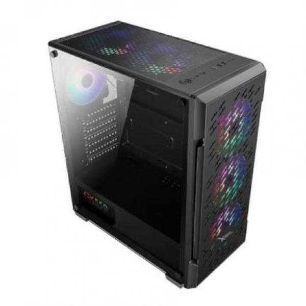 Gabinete Xzeal Xz135, Midi Tower, Atx/micro Atx/mini-itx, Usb 2.0/3.2, Sin Fuente, Negro