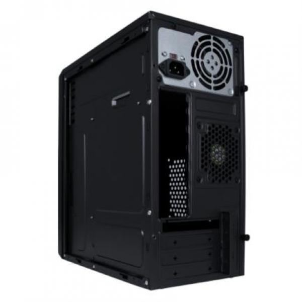 Gabinete Acteck Kioto Gi240, Mini Tower, Micro Atx/mini-itx, Usb 2.0/usb 3.2, Fuente De 500w, Negro