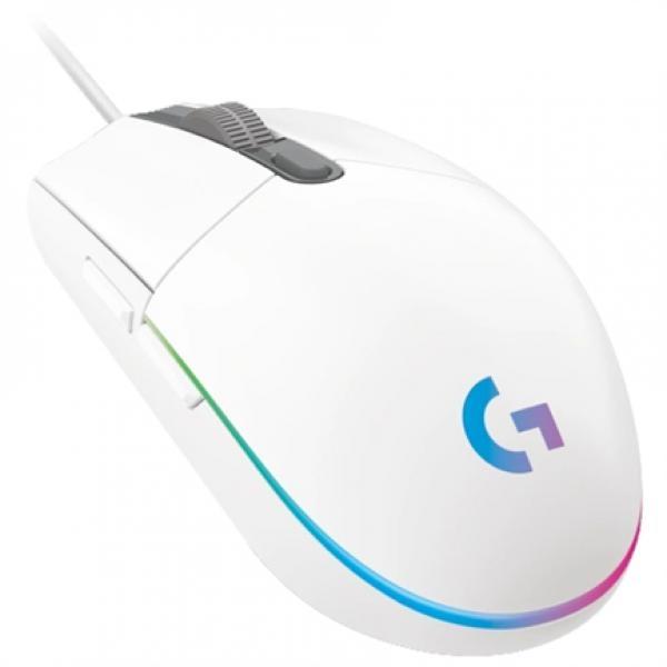 Logitech MOUSE GAMER LOGITECH G203 LIGHTSYNC RGB 8,000DPI USB BLANCO 910-005794