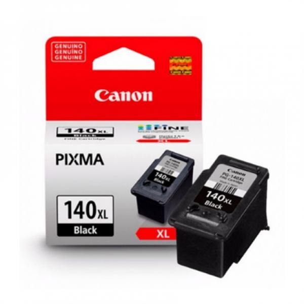 Cartucho CANON PG-140 XL NEGRO P/MG3110 MG3210 MG4210 MX391 MX451 MX52