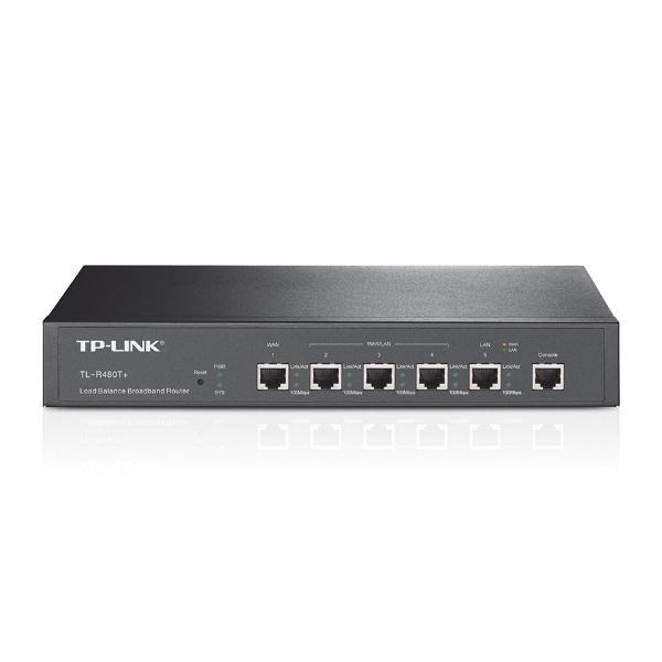 ROUTER BALANCEADOR DE CARGA TP-LINK/4 WAN/LAN/QoS/ TL-R480T+