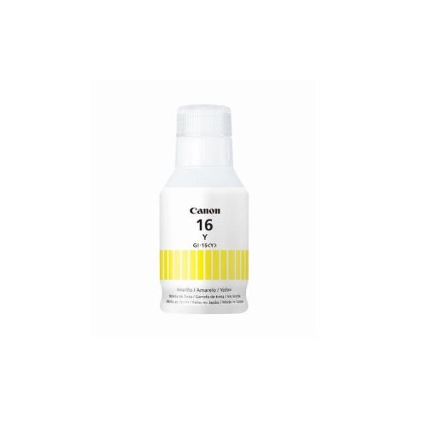Botella de Tinta CANON GI-16 Y AMARILLO PARA GX7010/GX6010 (4420C001AA