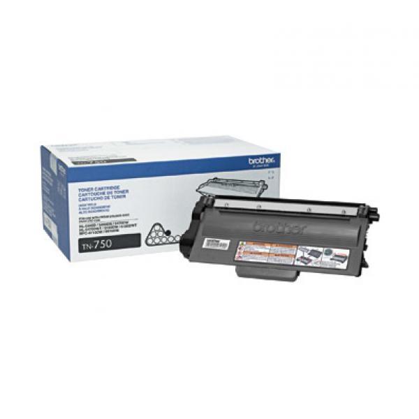 Toner Brother Tn750 Negro 8000 Paginas Alto Rendimiento
