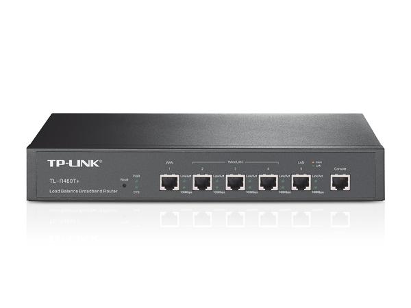 ROUTER BALANCEADOR DE CARGA TP-LINK/4 WAN/LAN/QoS/ TL-R480T+