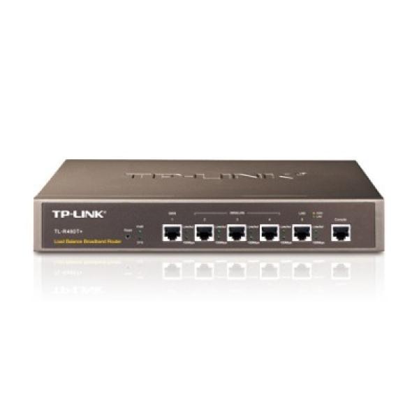 ROUTER BALANCEADOR DE CARGA TP-LINK/4 WAN/LAN/QoS/ TL-R480T+