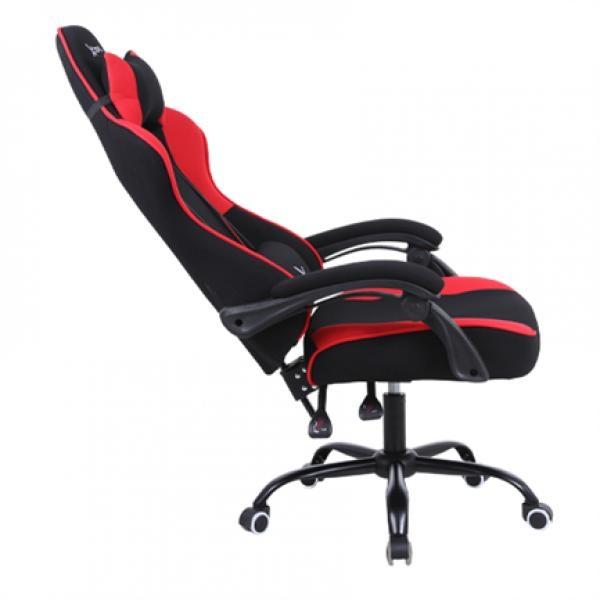 SILLA GAMER XZEAL NEGROJO ACERO, TEXTIL,ALTO DESEMPEÑO