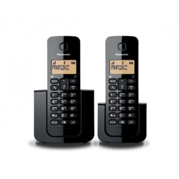 Panasonic PANASONIC TELEFONO INALAMBRICO P.LCD 1.4 + 1 AURI NEGRO(KX-TGB112MEB)