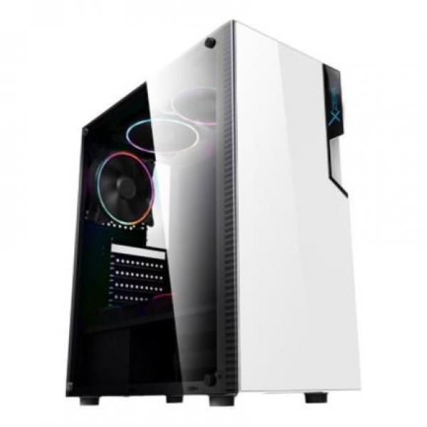 Gabinete Xzeal Xz130, Tower, Atx/micro Atx/mini-itx, Usb 2.0/3.0, Sin Fuente, Blanco