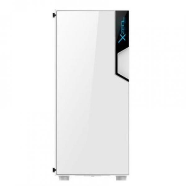 Gabinete Xzeal Xz130, Tower, Atx/micro Atx/mini-itx, Usb 2.0/3.0, Sin Fuente, Blanco