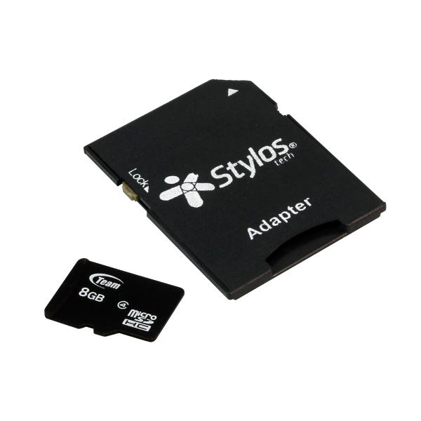 Stylos MEMORIA MICRO SD STYLOS 8GB S/A CLASE 10 (STMSDS1B)