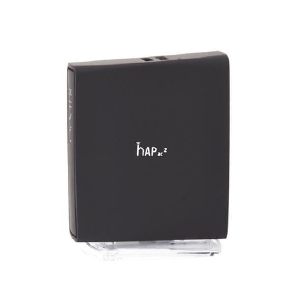 Mikrotik (hAP ac2) 5 Puertos Gigabit Ethernet, 1 puerto USB, Doble Banda 802.11 b/g/n/ac, antena de 2.5 dBi hasta 500 mW de Potencia