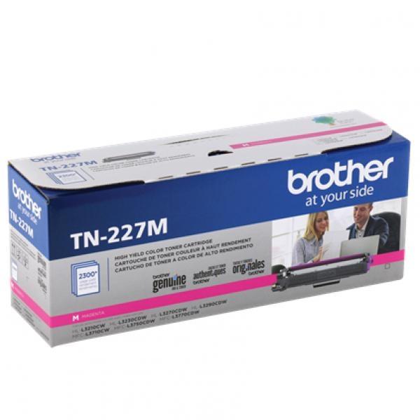 Toner Brother Tn227m Magenta 2,300 Pag/alto Rendimiento