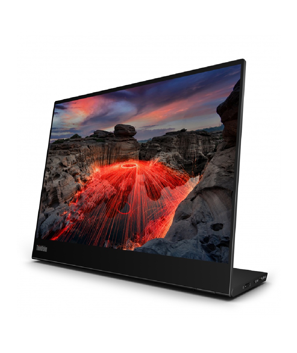 Monitor Lenovo ThinkVision M14t Gen 2 LED Touch 14", 2240x1400, 60Hz, Negro. 