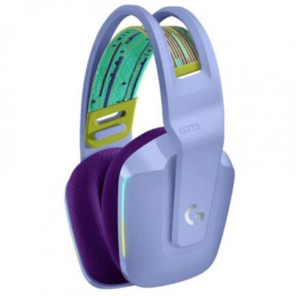Logitech DIADEMA LOGITECH G733 LIGHTSPEED WIRELESS RGB GAMING LILA 981-000889