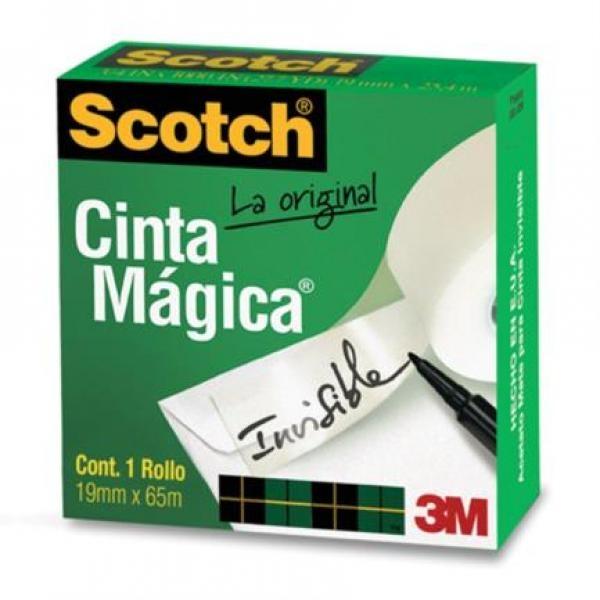 3M Cinta 3M Magica Adhesiva 810 18X65 Pza