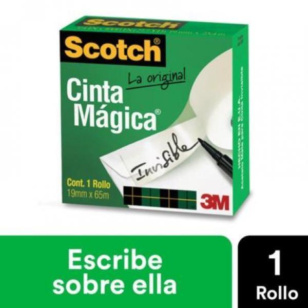 3M Cinta 3M Magica Adhesiva 810 18X65 Pza