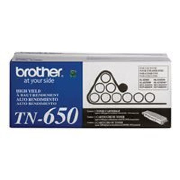 Tóner Brother TN-650 Negro.