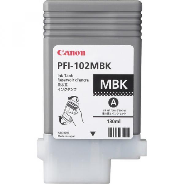 Canon TINTA CANON NEGRO MATTE PFI-102 MBK (SOLO iPF605 /