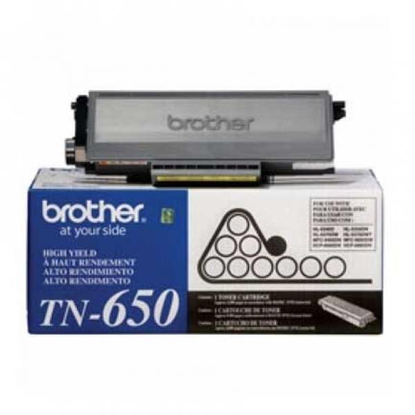Tóner Brother TN-650 Negro.