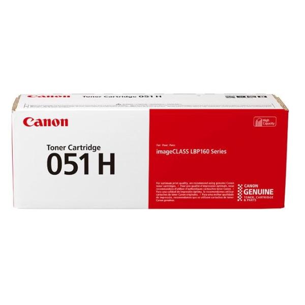 Canon Tóner Canon Cartridge 051H Alto Rendimiento 4000 Páginas Color Negro