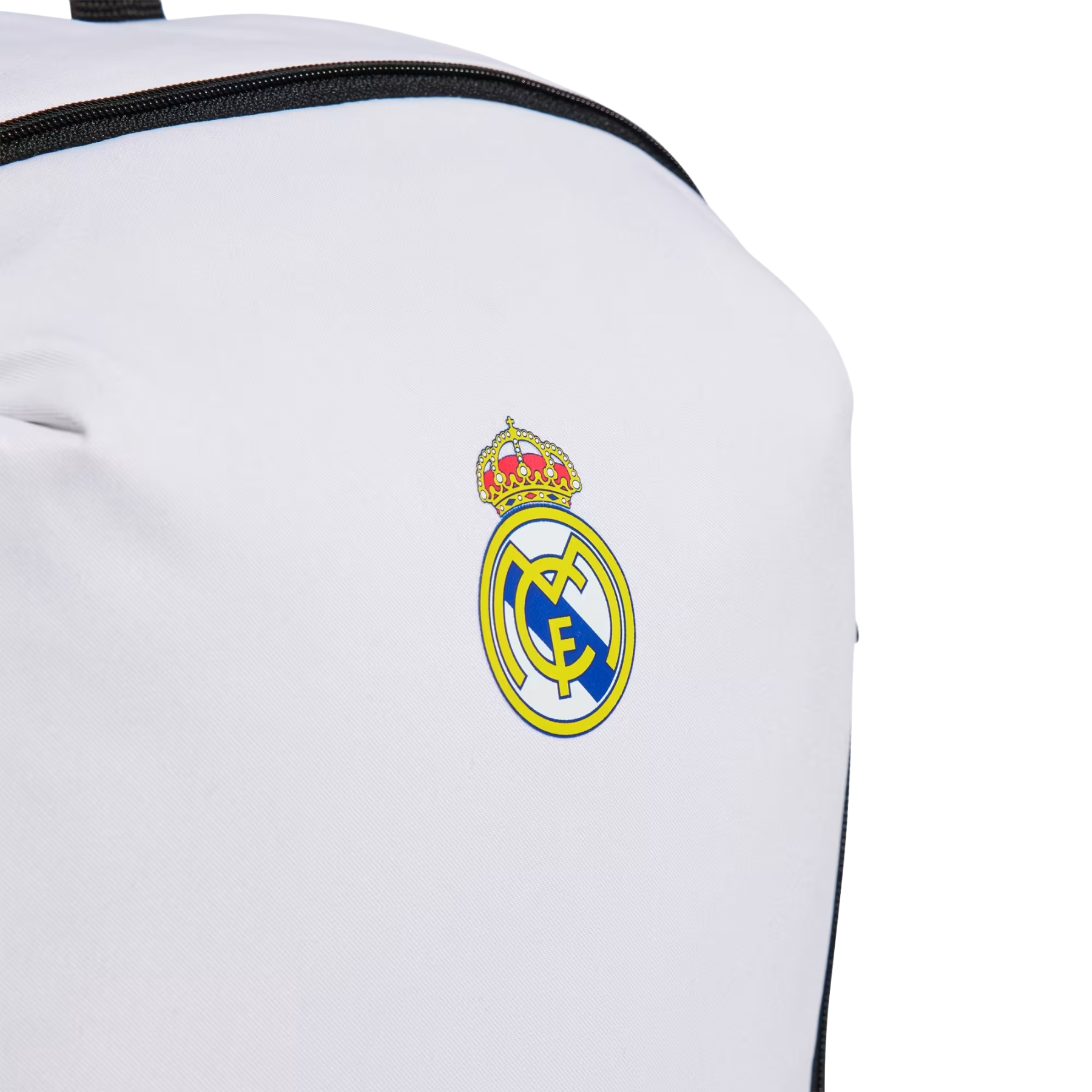 Mochila adidas Real Madrid Iy2879 Amplia Blanca Negra
