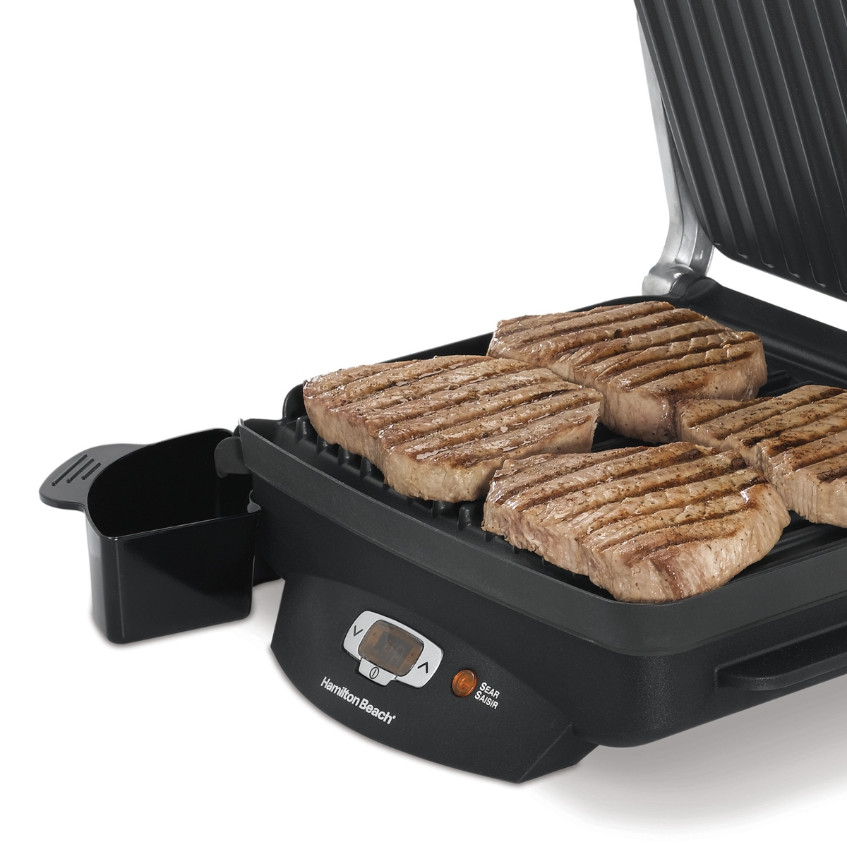 Parrilla Eléctrica Hamilton Beach 25331 1500W Inox SYP-Y4