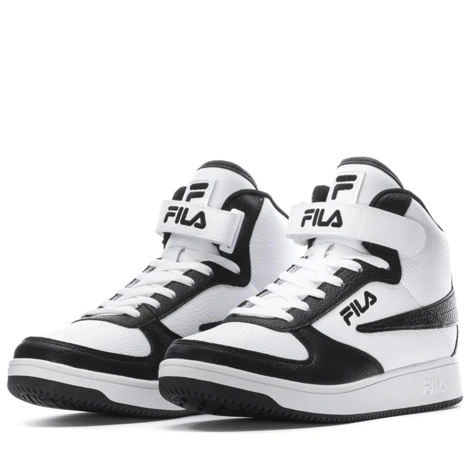 Tenis Fila A High Bota Blanco Negro Hombre 1cm00540-120