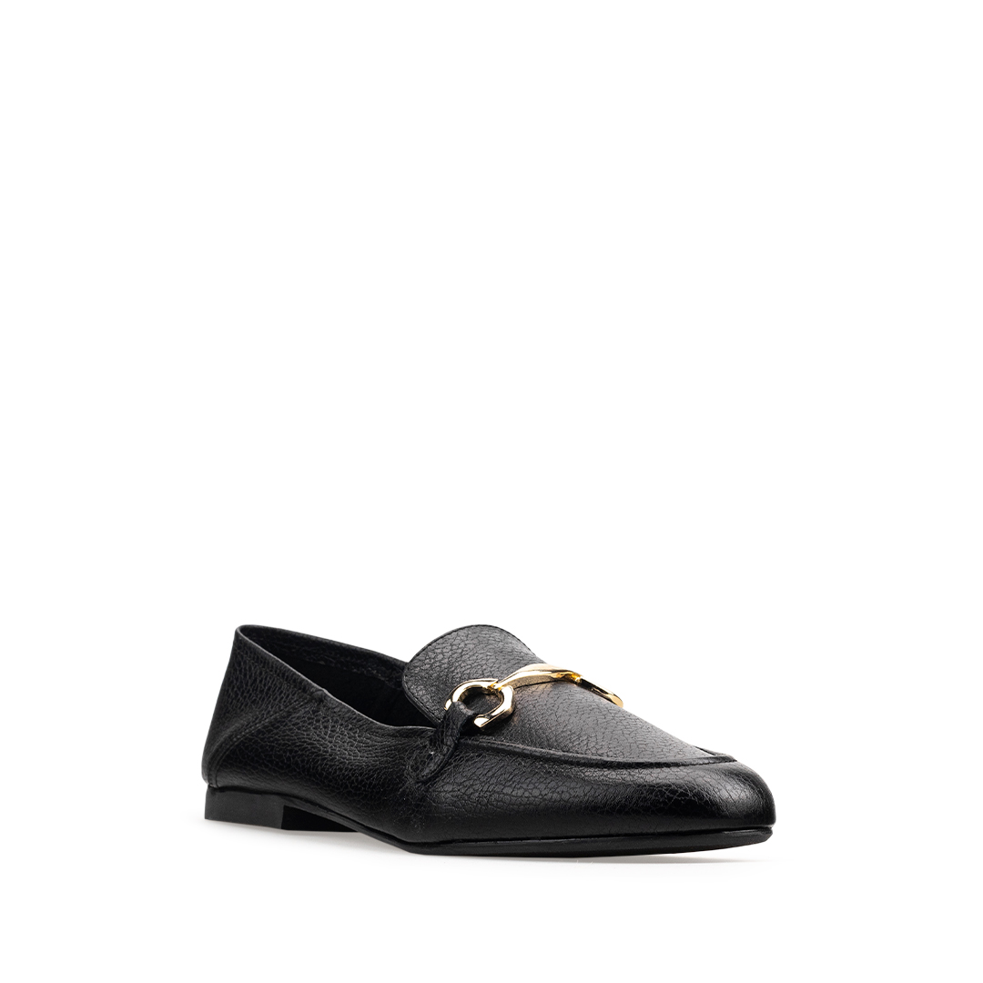 Zapato Tipo Mocasín De Piel Elegante Para Mujer Davenia Mod. Libia