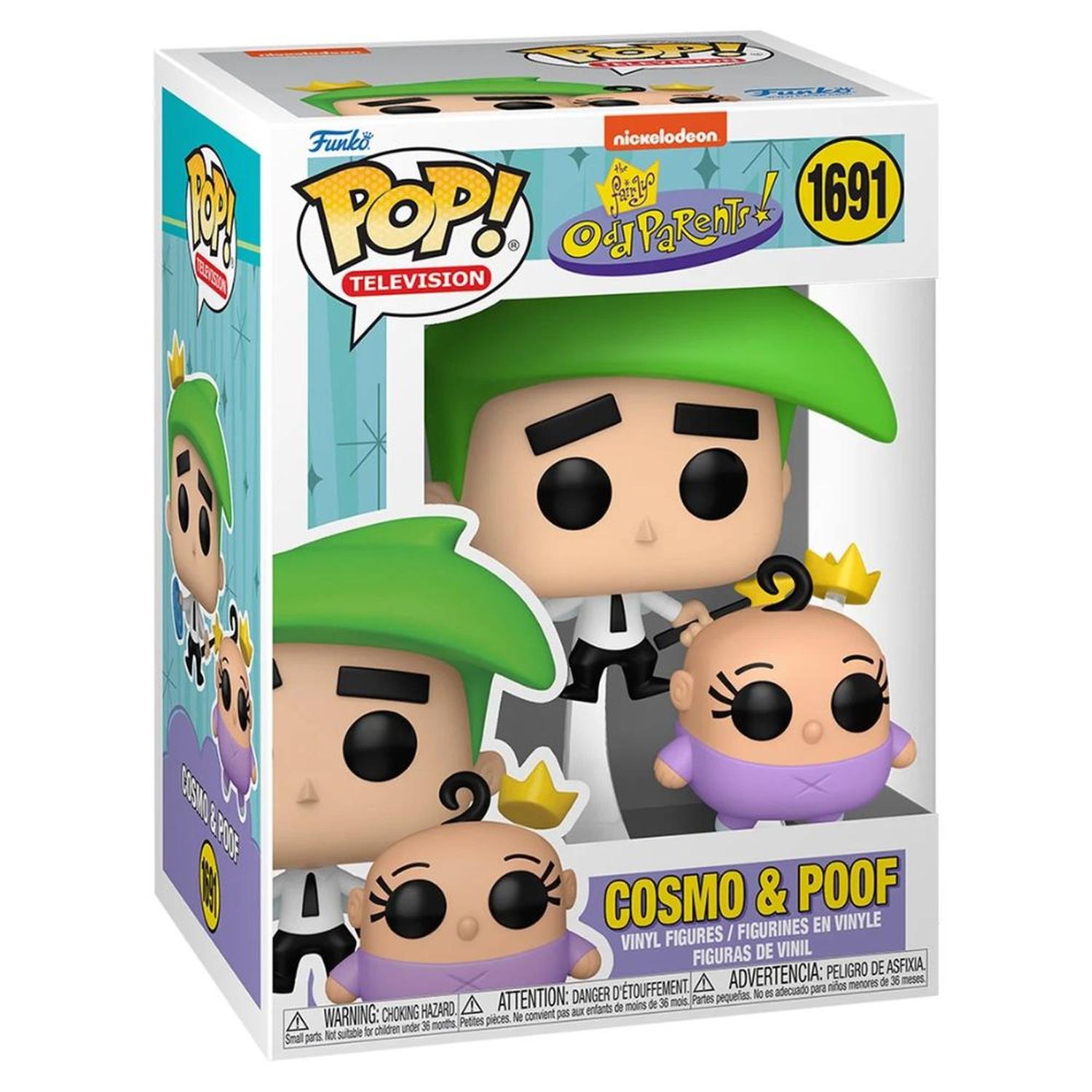 Cosmo y Poof 1691 Funko Pop Los Padrinos Mágicos